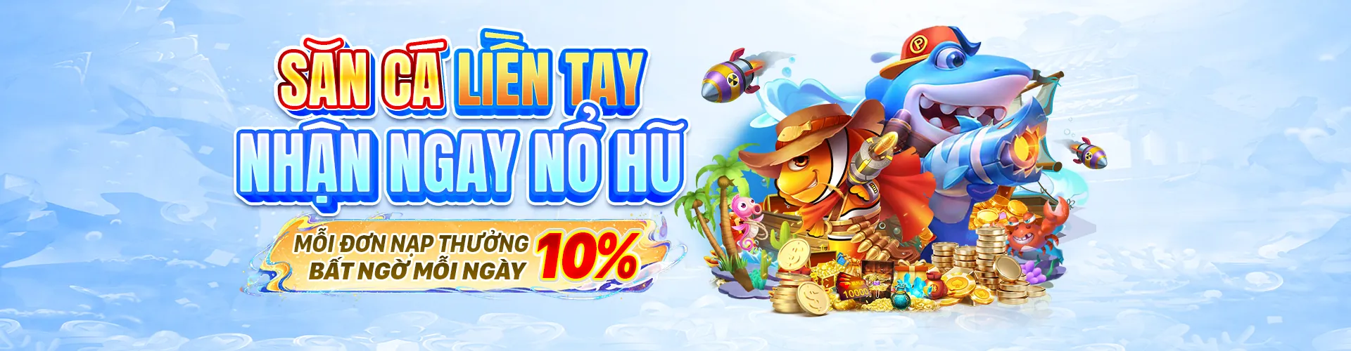 Hình ảnh chính game Bắn Cá 123b0 trang chủ chính thức, với đồ họa đại dương sống động và cá vàng